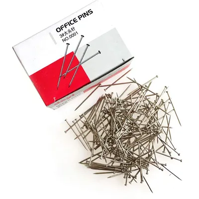 Metal common pins box docoment office & ladise cloth stiching use for tailoring use in high quality thumbnail 2