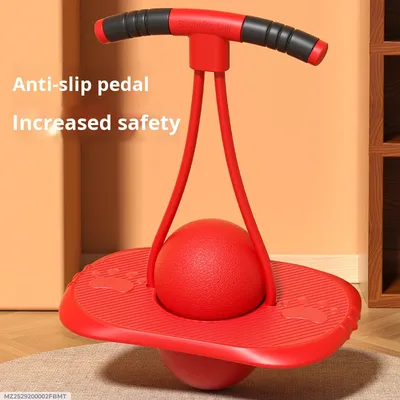 Exciting Red Rubber Jumping Jacks for Boys - 1 Pc