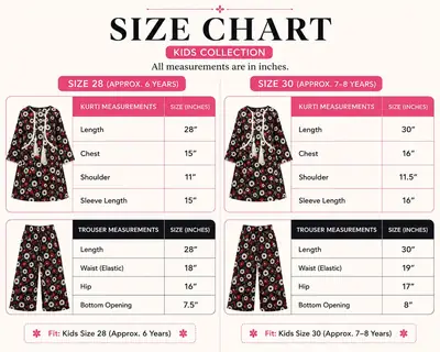 2 Pcs Girl's Stitched Cotton Printed Frock thumbnail 3
