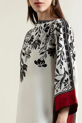 2 Pcs Women's Stitched Lawn Printed Shirt And Trouser thumbnail 2