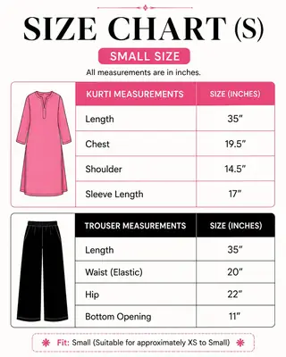 2 Pcs Women's Stitched Cotton Printed Shirt And Trouser thumbnail 3