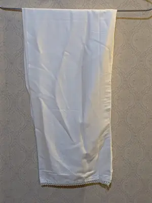 2 Pcs Women's Stitched Linen Plain Shirt And Trouser thumbnail 4