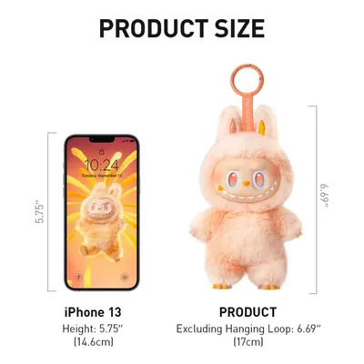 Girl's Wool Labubu Doll thumbnail 6