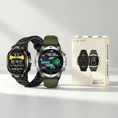 GT11 Round Dial Rugged Smart Watch with Bluetooth Calling