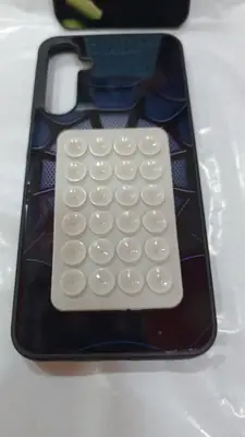 Double Side Silicone Suction Phone Holder Black thumbnail 3