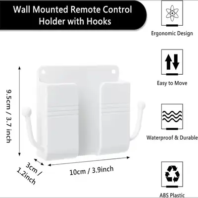 Wall Mobile Holder 7 Colors Plastic Small Space thumbnail 2