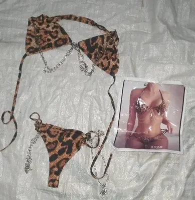 Cotton Embossed Comfortable And Lightweight Lingerie Set / Imported Bra Panty (Bikini Style) thumbnail 3