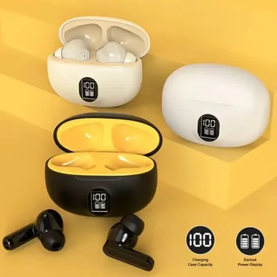 Stereo Wireless Earbuds Bluetooth 5.2 HD Stereo Sound Touch Control Long Battery thumbnail 3