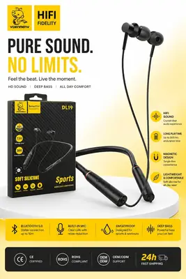 DL19 Sports Wireless Neckband Earphones