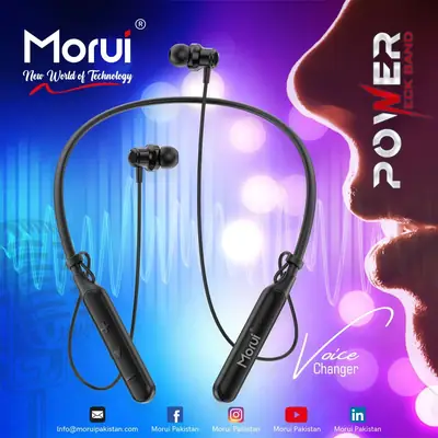 Morui ME-06 Power Wireless Bluetooth 5.3 Neckband