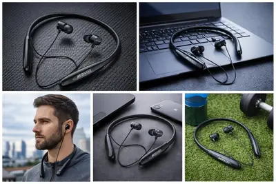 Modern K8 Neckband Wireless Earphones | Bluetooth 5.2 
