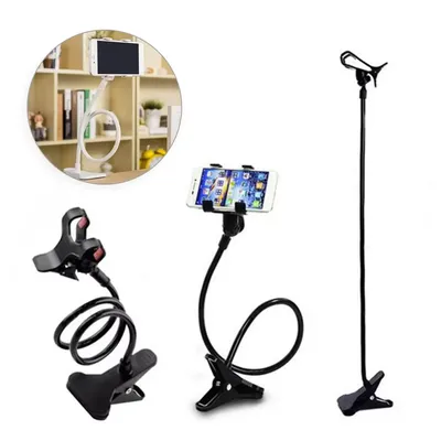 Mobile Phone Holder Black Flexible Snake thumbnail 3