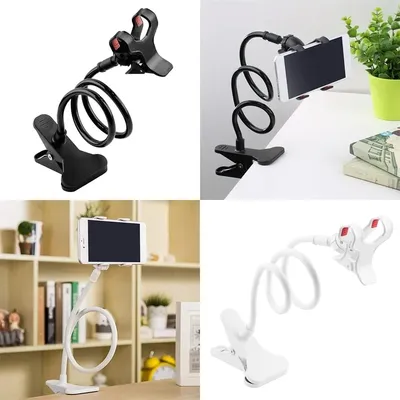 Mobile Phone Holder Black Flexible Snake thumbnail 5