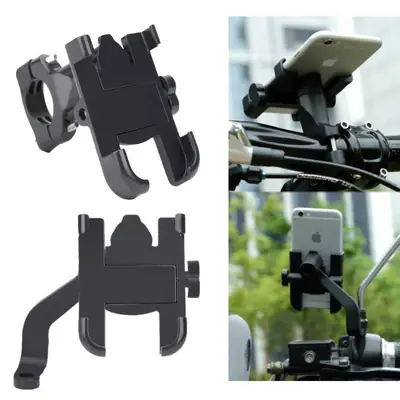 Bike Mobile Phone Holder Grey Orignal Meta Body  thumbnail 2