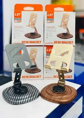  Metal Desk Phone Holder Stand | Foldable Mobile Stand 