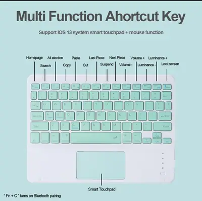 Wireless Computer Keyboard 10000 bluetooth keyboard 5.0 fast soft smoot all time besta must be try thumbnail 5