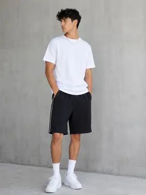 1 Pc Men's Jersey Plain Trouser