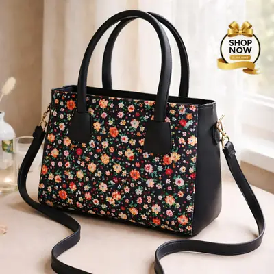 Women's Rexine Printed Shoulder Bag
