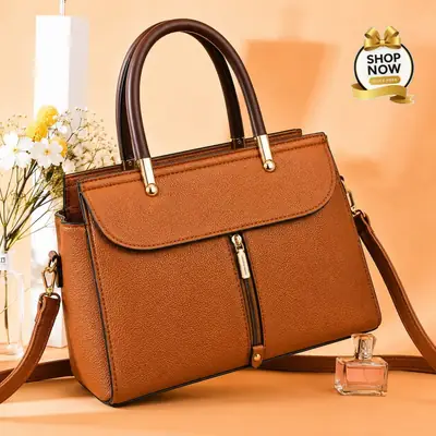 Women's Rexine Textured Hand Bag