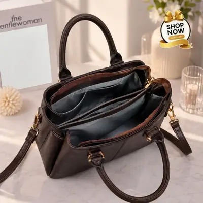 Women's Rexine Textured Hand Bag thumbnail 2