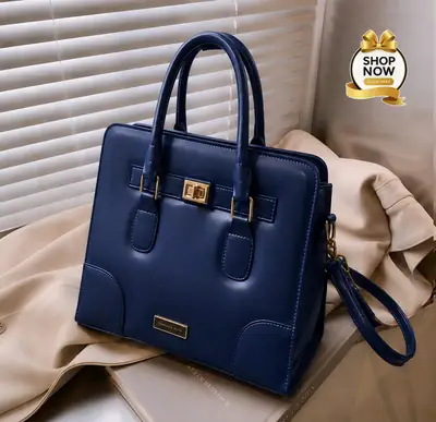 Women's Rexine Plain Hand Bag thumbnail 3
