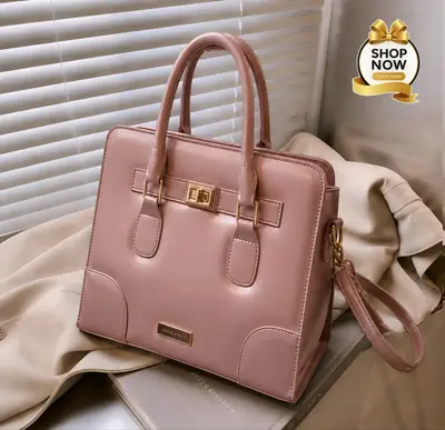 Women's Rexine Plain Hand Bag thumbnail 6