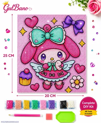 Girl's Wood Animals 3D Painting Pen Set 5