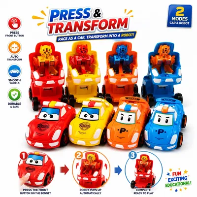 Boy's Plastic City Road Design Car thumbnail 3