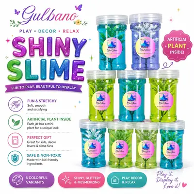 Girl's Rubber Slime Toy thumbnail 2