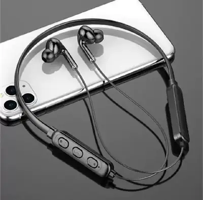 Neckband Headphones Wireless Bluetooth 5.2 Earphones LED Display Headset Sport Noise Cancel Earbuds with Mic thumbnail 2