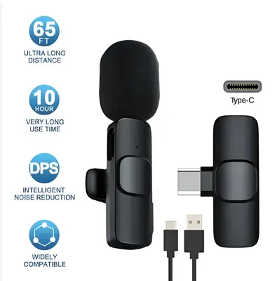 Original K8 Wireless Microphone For iPhone & android