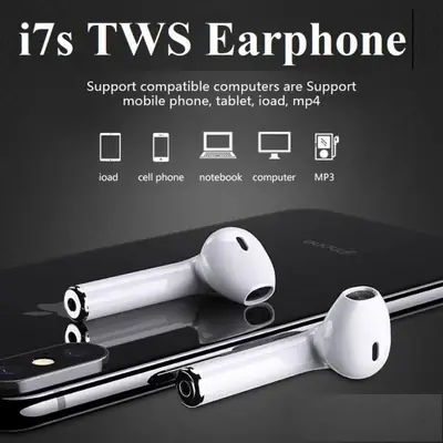 Airpods i7 Single WirelessBluetooth Hand Free thumbnail 3