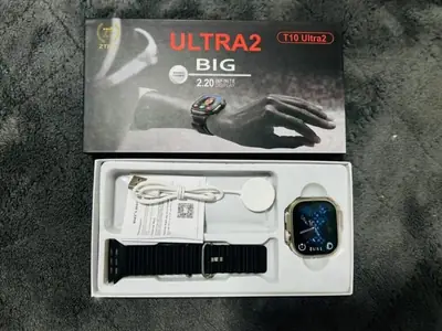 T10 Ultra 2 Smart Watch, T10 Ultra Smart Watch with 2.09 Infinite Display, T10 Ultra 2 Smart Watch, T10 Ultra 2 with Straps, 49MM Dial Size, Built-in Games, Bluetooth Calling, Smartwatch, T10 Ultra Smart Watch Latest Model, Smart WAtch, Touch Screen Watch