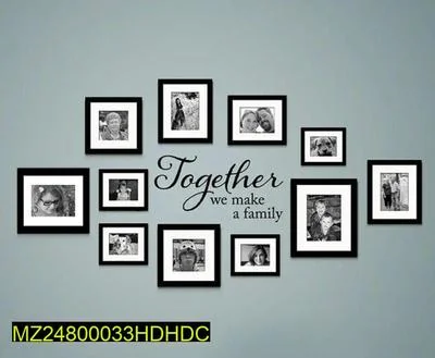 Modern Black Frame Wall Art Set for Home Decor thumbnail 2