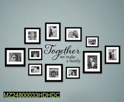 Modern Black Frame Wall Art Set for Home Decor