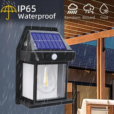 Rechargeable Solar Sensor Lamp thumbnail 2