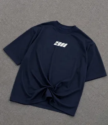 Men's Premium Drop Shoulder Printed T-Shirt thumbnail 2