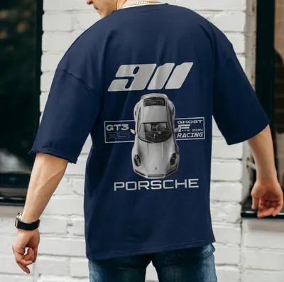 Men's Premium Drop Shoulder Printed T-Shirt thumbnail 4