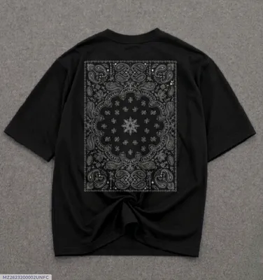Men's Premium Drop Shoulder Printed T-Shirt thumbnail 1