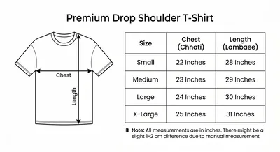 Men's Premium Drop Shoulder Printed T-Shirt thumbnail 5