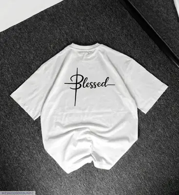 1 Pc Men's Cotton Jersey Printed T-Shirt
