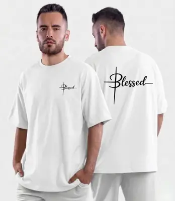 1 Pc Men's Cotton Jersey Printed T-Shirt thumbnail 3