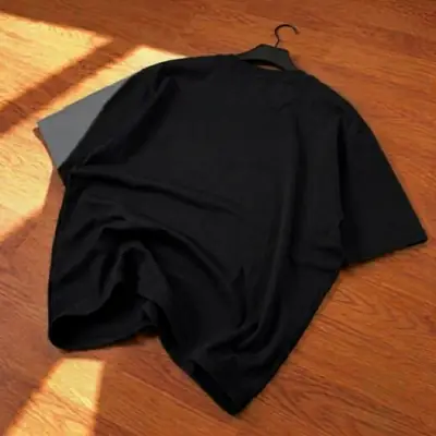 Premium Batman Logo Drop Shoulder T-Shirts - Oversized Fit thumbnail 2