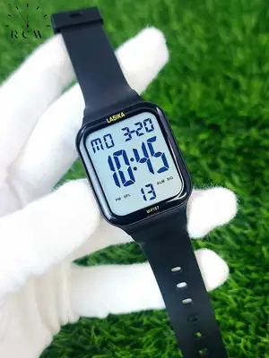 Digital LED Sport Watch for Men Boys Students Alarm Date