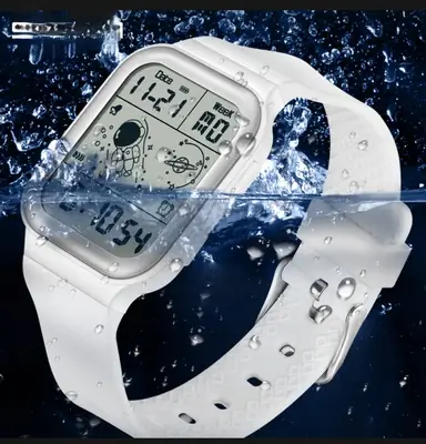 Digital LED Sport Watch for Men Boys Students Waterproof