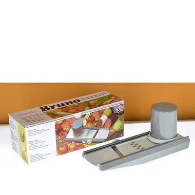 High Quality Bruno Vegetable & Salad Cutter | Manual Potato & Onion Slicer | Easy Kitchen Vegetable Cutter | Multi-Purpose Salad Cutting Tool thumbnail 5