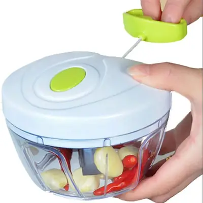 High Quality 500ML Manual Pull Chopper – Hand Pull Food Processor, Vegetable & Garlic Cutter