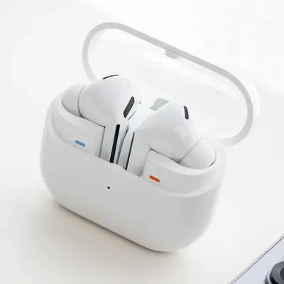 High Quality Wireless ANC Earbuds Buds 3 Pro Style | Bluetooth 5.3 Hi-Fi Stereo Earphones | Active Noise Cancellation | Touch Control | Long Battery Life | HD Calling | Best Wireless Earbuds for Android thumbnail 4