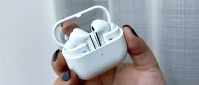 High Quality Wireless ANC Earbuds Buds 3 Pro Style | Bluetooth 5.3 Hi-Fi Stereo Earphones | Active Noise Cancellation | Touch Control | Long Battery Life | HD Calling | Best Wireless Earbuds for Android thumbnail 8