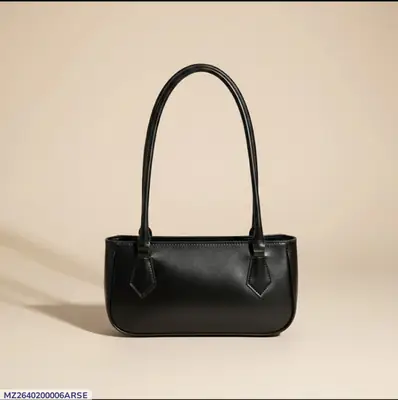 Women's Rexine Plain Shoulder Bag